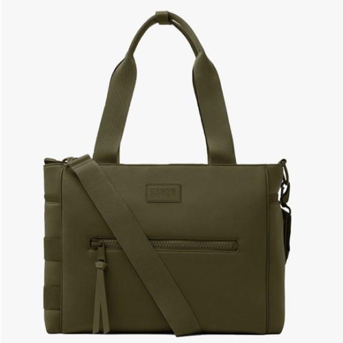Wade Diaper Tote in Dark Moss