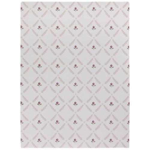 Rose Trellis Floral Memo Board