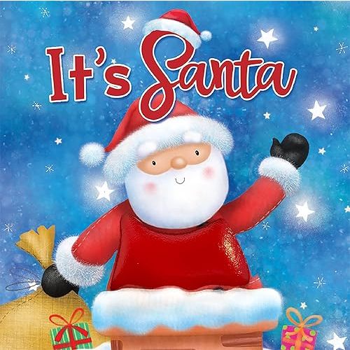 Little Hippo Books It's Santa| Children's Sensory Touch and Feel Books | Touch and Feel Holiday Books for Toddlers & Baby | Best Christmas Kid's Touch ... Sensory Board Books for Baby & Toddler Time) Board book – September 17, 2025