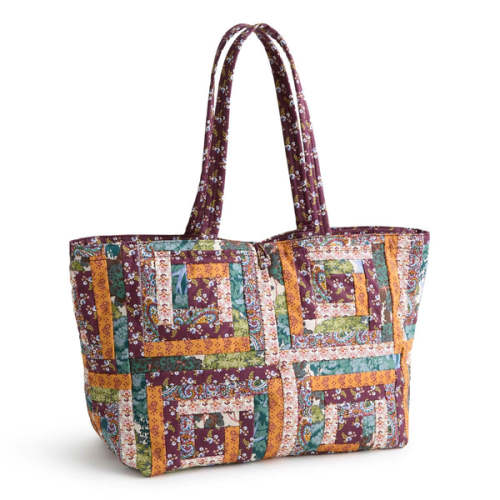 Hathaway Tote - Fall Harvest Patchwork