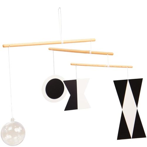 Munari Hanging Mobile,Montessori Mobile, Infant Toy, Baby Mobile, Visual Tracking, Newborn Toy