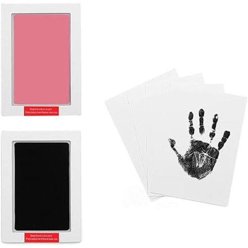 Large Inkless Hand and Footprint Kit, Baby Keepsake, 2-Pack