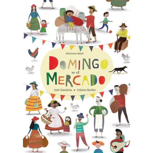 Domingo en el mercado (Spanish Edition)