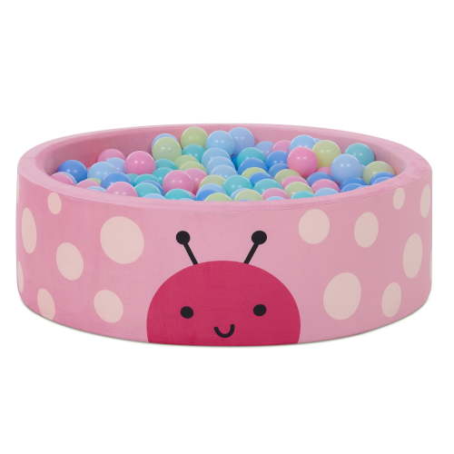 Delta Children Ladybug Soft Ball Pit with 50 Play Balls