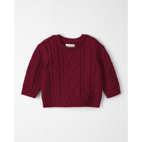 Baby Organic Cotton Cable Knit Sweater - Little Planet | Carter's