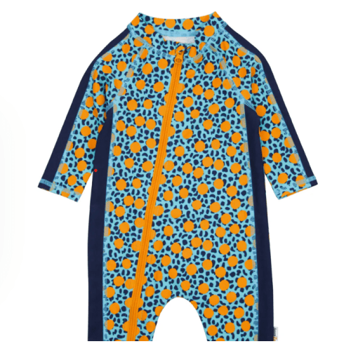Sunsuit - Long Sleeve Romper Swimsuit | "GeoParty"
