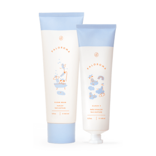 Paloroma body/hair wash and baby lotion