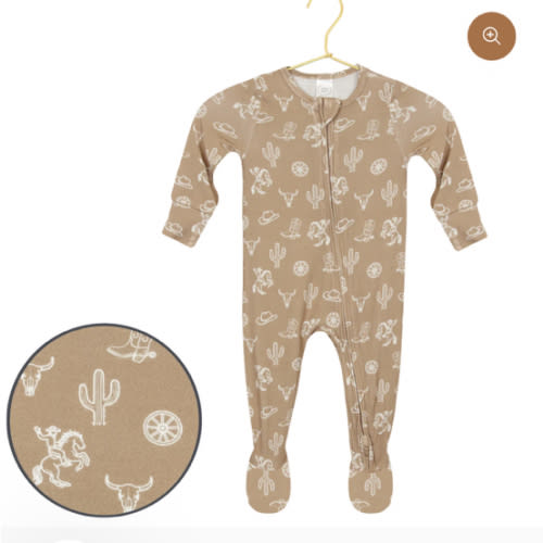 Wyatt Zipper Footies