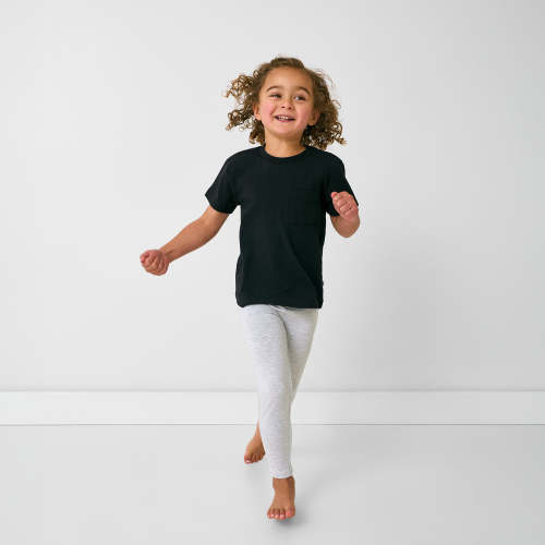 Light Heather Gray Legging - Little Sleepies