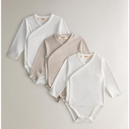 SET OF MOON BABY BODYSUITS - Cream | ZARA United States