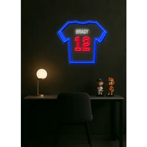 LED Jersey Sign - Brady #12