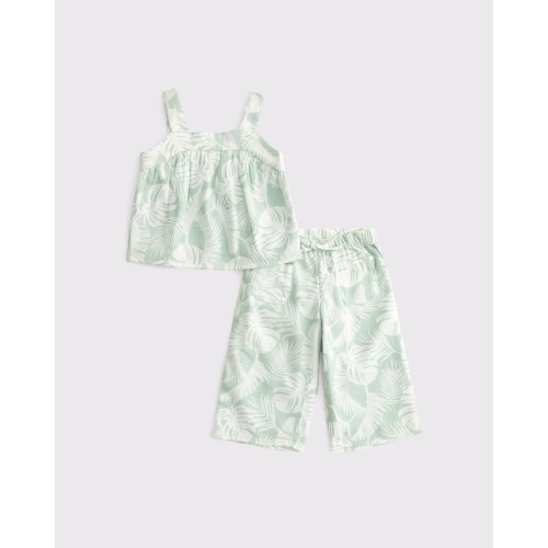 baby squareneck tank & pants set