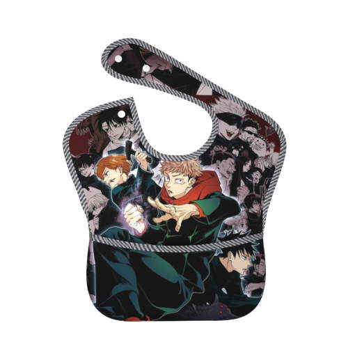 Jujutsu Kaisen Baby Feeding Bib Waterproof Food Bibs Toddler/Baby Bibs For Eating