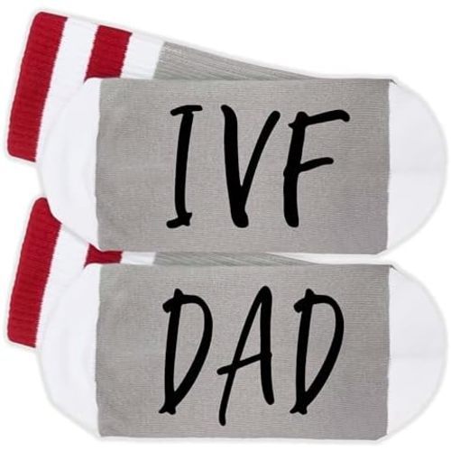IVF Socks, IVF Gifts, Infertility Gifts, IVF Socks, Transfer Day Gifts, Birthday, Christmas Gifts for IVF Parents