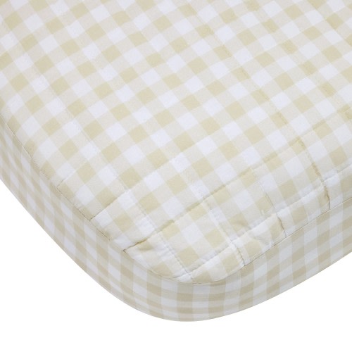 Fitted Change Mat Cover - Gingham - Kmart