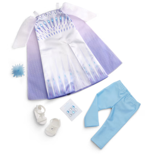 Disney Frozen Snow Queen Elsa Outfit & Accessories for 18-inch Dolls by American Girl®