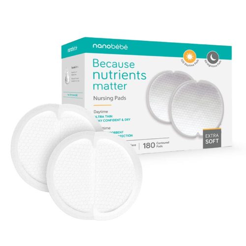 Daytime & Overnight Nursing Pads - Absorbent & Extra Soft – Nanobébé