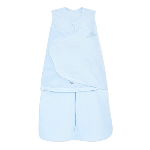 Halo SleepSack Swaddle, Baby Blue, Newborn