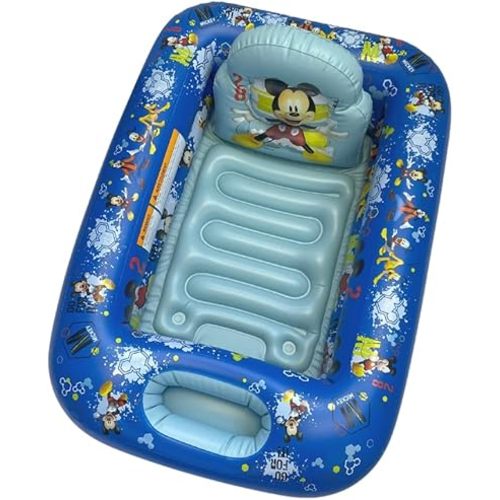 Disney Mickey Mouse Go for It Inflatable Tub - Baby Bathtub