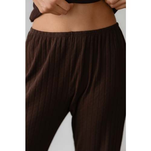 The Pointelle Simple Crop Pant – DONNI.