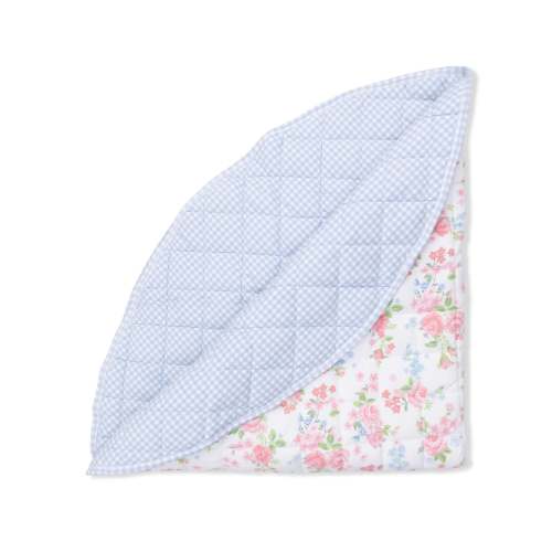 Cute Little Roses Playmat – Pink & Blue Avenue