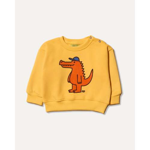 Yellow Classic Croc Sweatshirt – Maison Pimpim