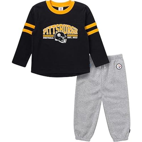 Gerber NFL unisex-baby Nfl Team Shirt and Sweatpants Set