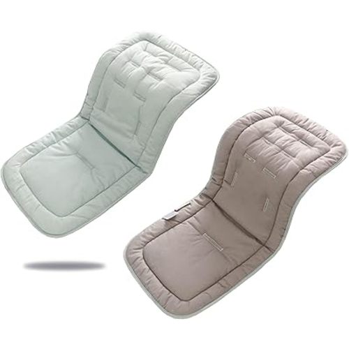 Baby Carriage Cushion, Universal Breathable Stroller Mat, Stroller Cushion for Strollers 100% Cotton, 34x78cm,1 Pack