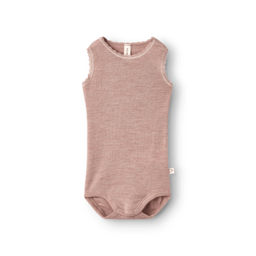 Baby merino wool sleeveless bodysuit - $30.99 - Dilling