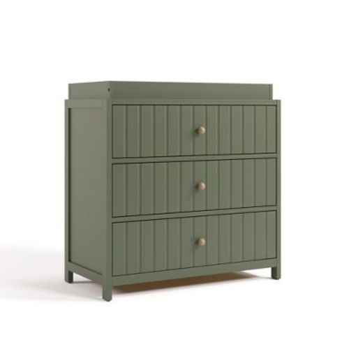 Graco Teddi 3 Drawer Chest with Changing Topper Olive