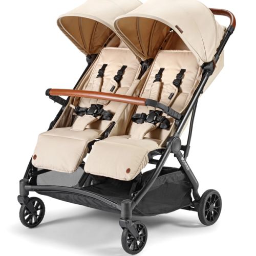 Bēbee Twin Lightweight Double Stroller – Bombi Gear