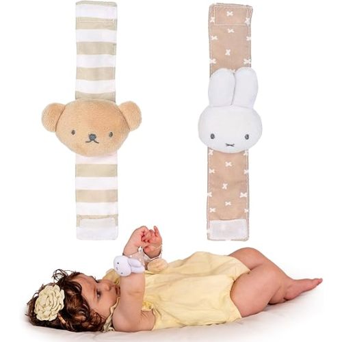 Kids Preferred Miffy Baby Wrist Rattle Set
