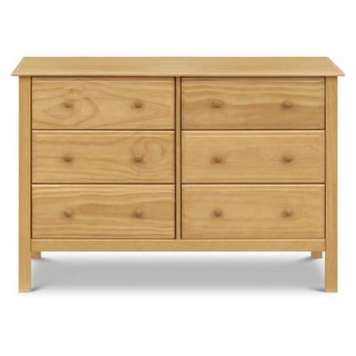 daVinci Jayden 6-Drawer Double Wide Dresser - Honey