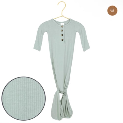 Bailey Ribbed Knotted Gown