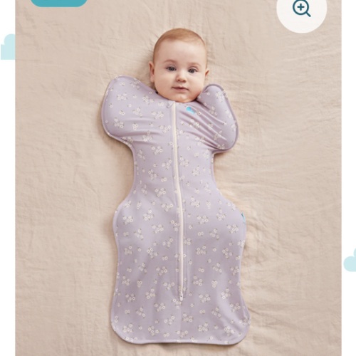 Swaddle Up™ 1.0 TOG Cotton Lilac Meadow