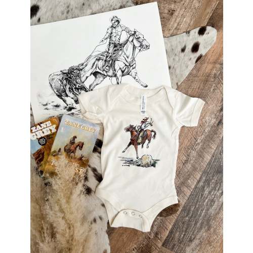 Cody Buckin Horse (One piece Onesie)