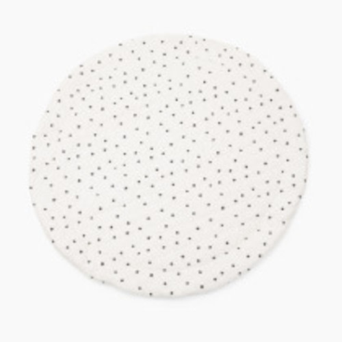 Poppyseed Play Extra Padded Round Play Mat - Black & White