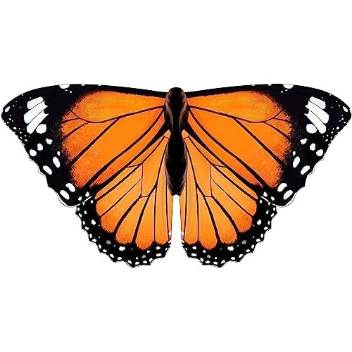 iROLEWIN Toddler-Kids Butterfly-Wings for Girls Butterfly-Costume Children Bug Dress-Up Wings as Play Toys Boys Party Favors