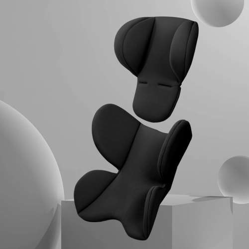 Infant Car Seat Insert, Baby Stroller Cushion, Newborns Car Seat Cushion Insert, Comfortable Car Seat Insert Cushion, Toddler Car Seat Protector Suitable For Carseat,Black