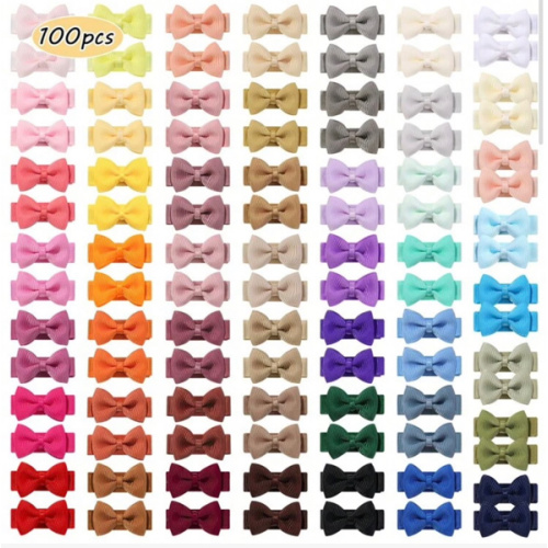 bilicaca 10/20/40/50/60/80/100pcs Macaron Color Baby Hair Clips, Fully Fabric Covered Cute Baby Hair Accessories, Colorful And Fun Children's Hair Accessories, Random Colors | SHEIN USA