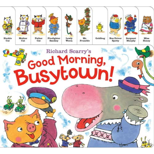 Richard Scarry's Good Morning, Busytown!, (Board Book)
