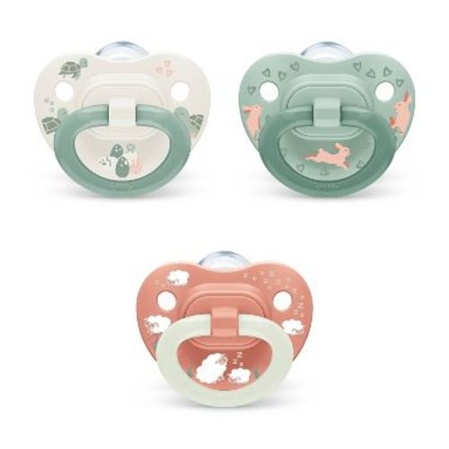 NUK First Choice Classic Pacifiers - 3pk - Size 1, 0-6m