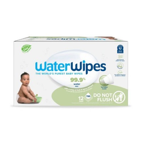 Waterwipes Plastic-free Original Unscented 99.9% Water Based Baby Wipes - (select Count)