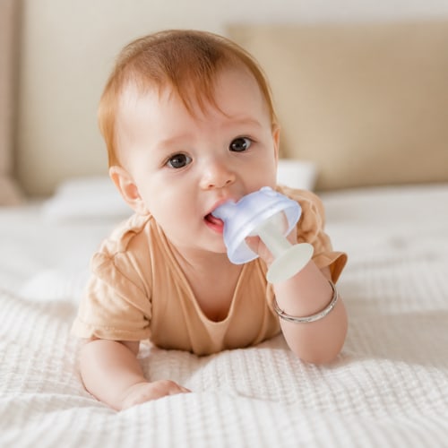 Baby Mushroom Silicone Teether for Tiny Hands – Kids Australia