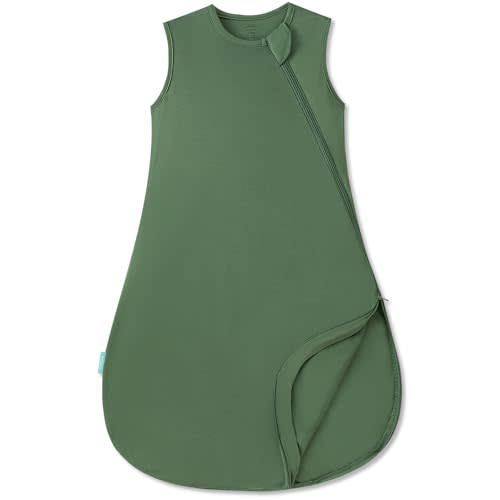 PurComfy Supersoft Sleep Sack 0.5 TOG, Premium Bamboo Viscose Sleeping Bag Thin Baby Wearable Blanket 2-Way Zipper Sleep Sack