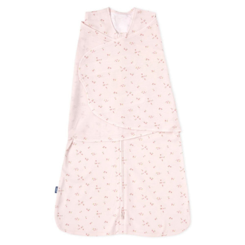 Pink Floral Cotton Swaddle Newborn | HALO