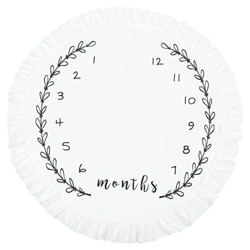 Kisangel Baby Monthly Blanket Photo Background Baby Flannel pad for Newborn Growth Props
