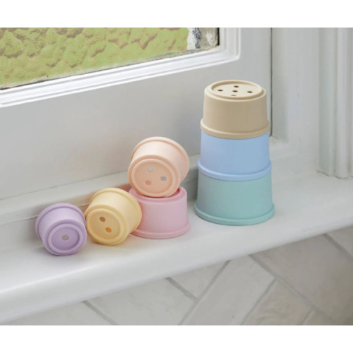 Pastel Bathtime Stacking Cup Set