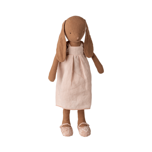 Bunny, Size 3 - Chocolate brown - Dress and shoes