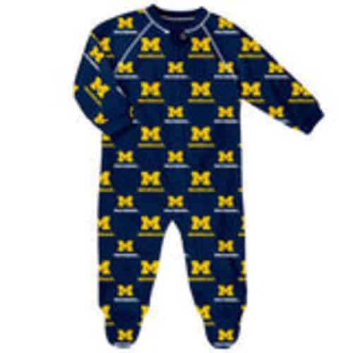 University of Michigan Zipper Footie – Twinkle Twinkle Little One